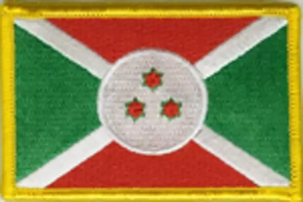 Flaggenaufnäher Burundi