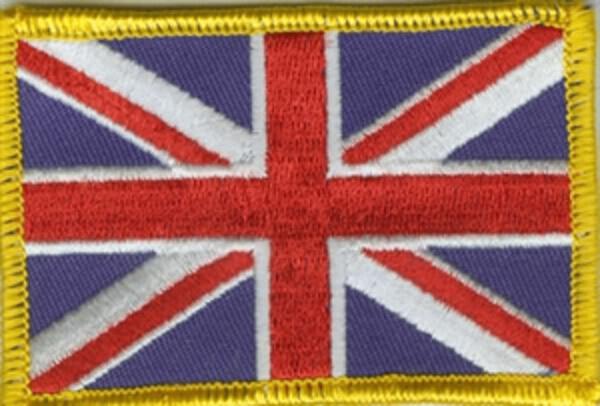Flaggenaufnäher Großbritannien