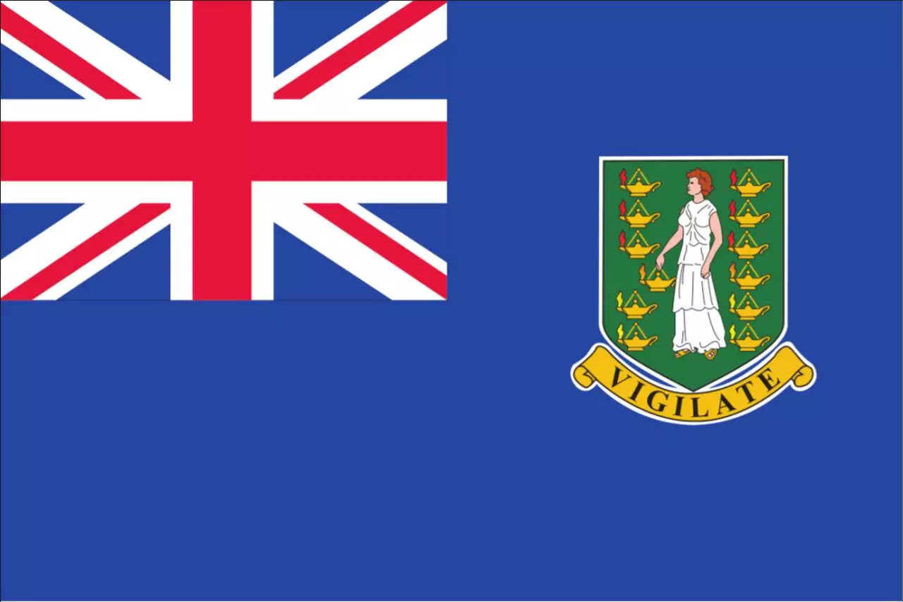 Flagge Britische Jungferninseln