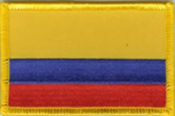 Flaggenaufnäher Kolumbien