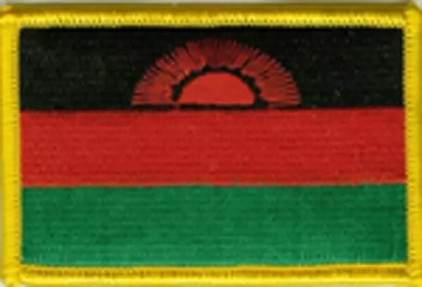 Flaggenaufnäher Malawi