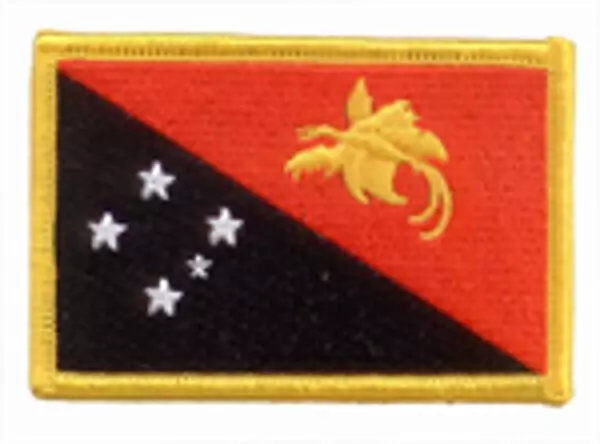 Flaggenaufnäher Papua-Neuguinea