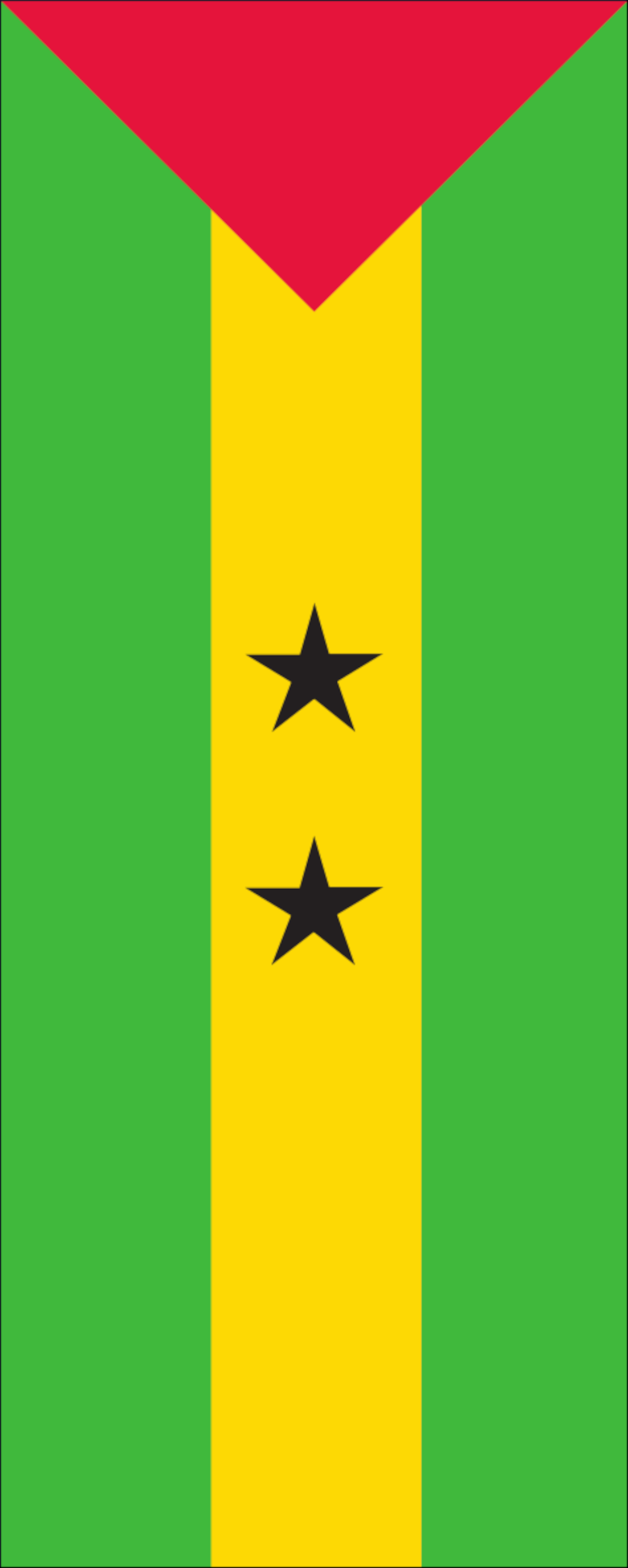 Flagge Sao Tome und Principe