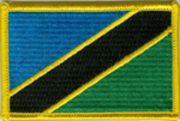 Flaggenaufnäher Tansania