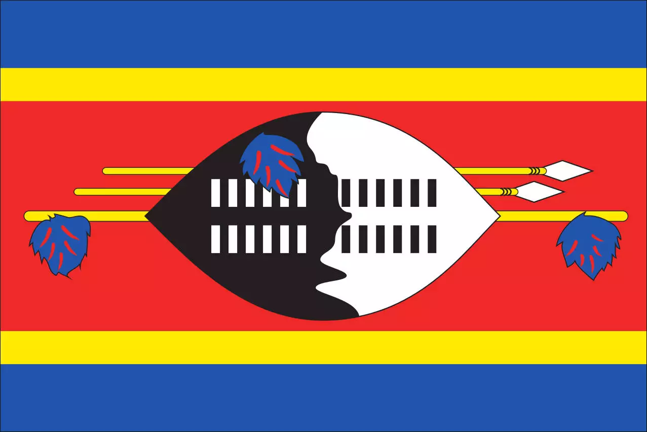Flagge Swaziland