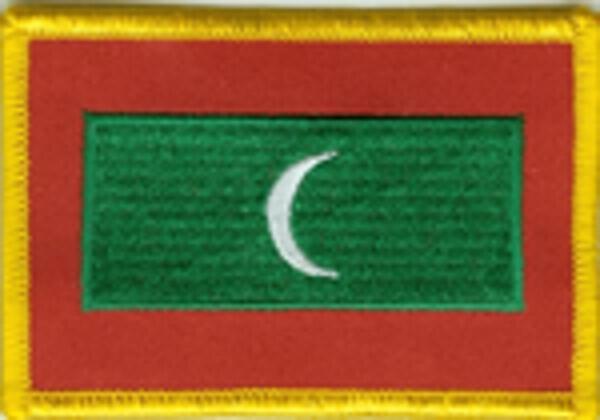 Flaggenaufnäher Malediven