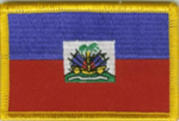 Flaggenaufnäher Haiti