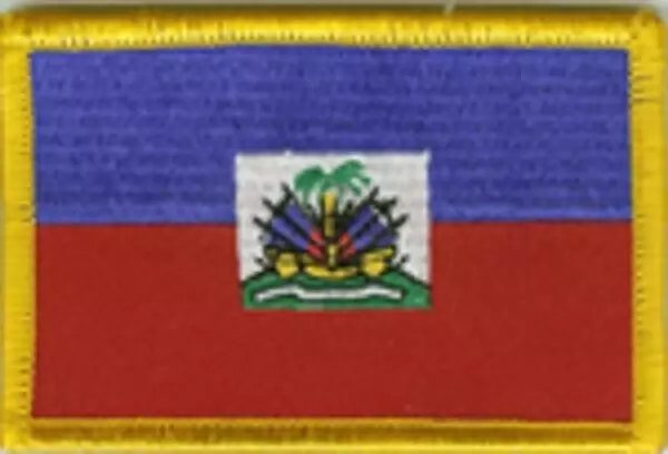 Flaggenaufnäher Haiti