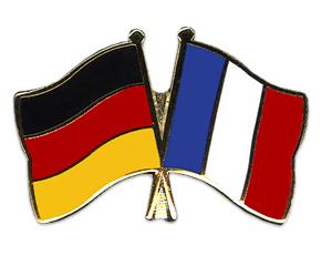 Freundschaftspin Deutschland Frankreich