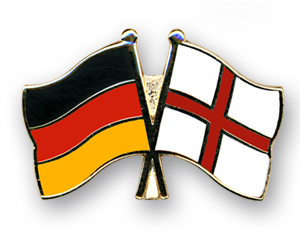 Freundschaftspin Deutschland England 