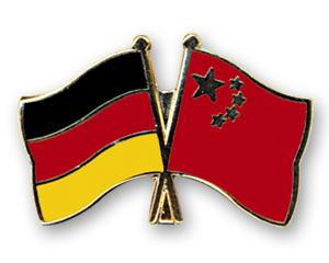 Freundschaftspin Deutschland China