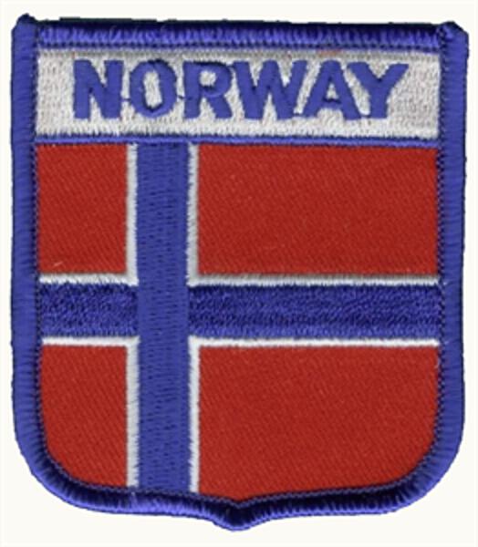 Wappenaufnäher Norwegen