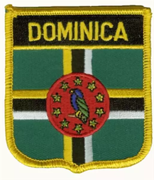 Wappenaufnäher Dominica