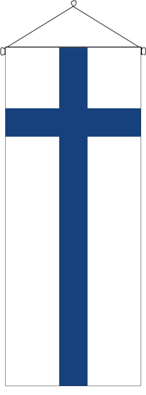 Flaggenbanner Finnland