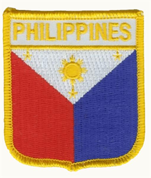 Wappenaufnäher Philippinen