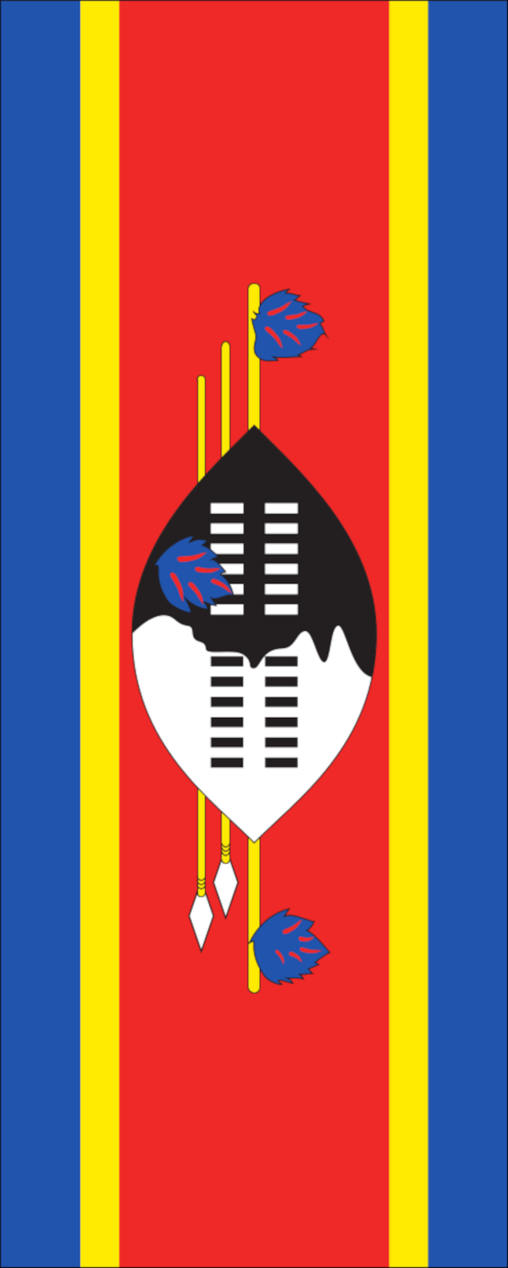 Flagge Swaziland