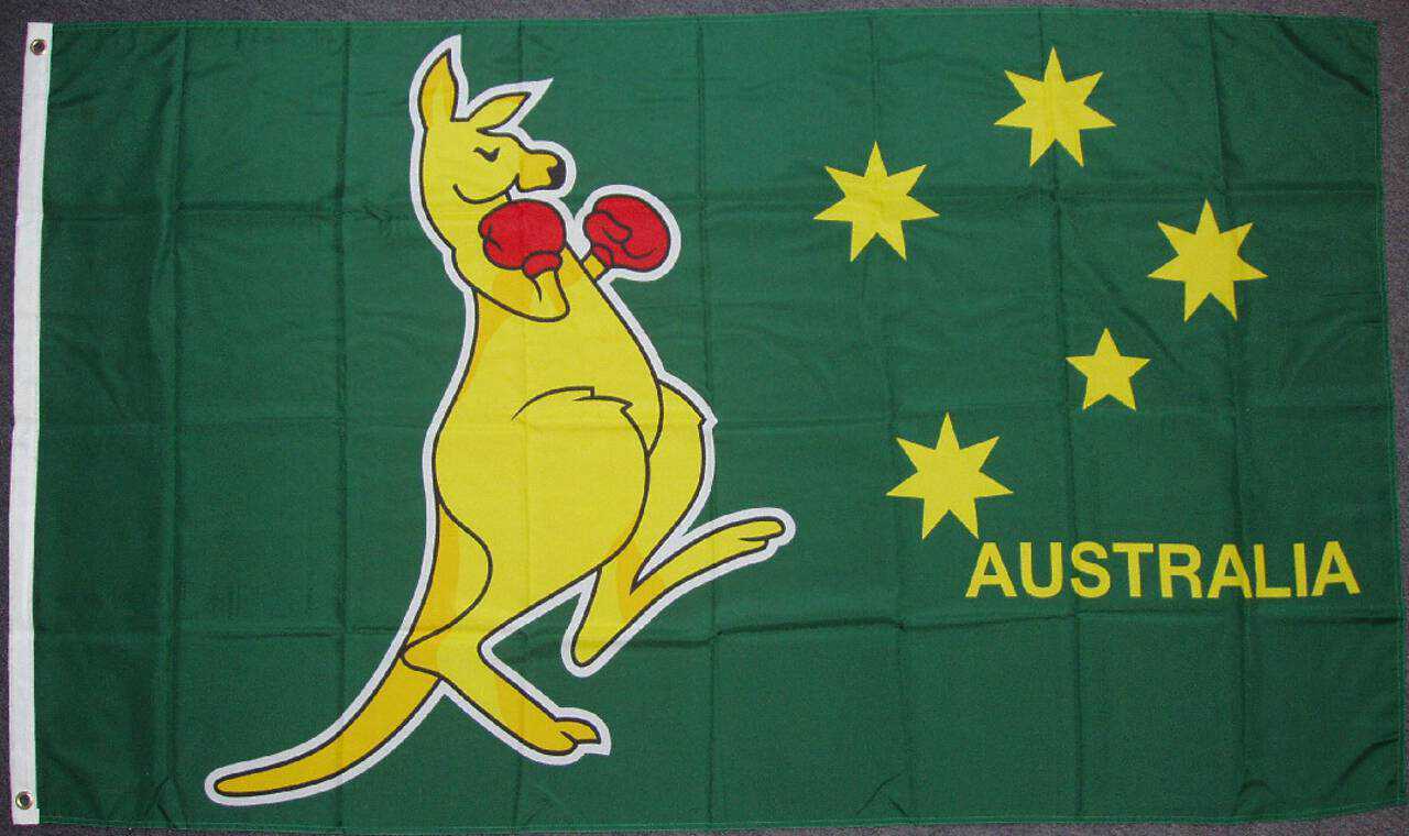 Flagge Australien mit Känguruh