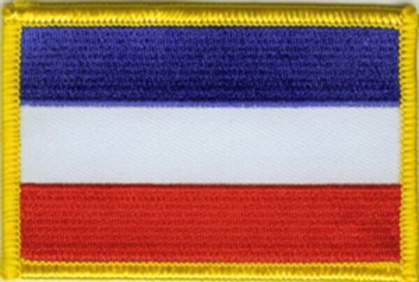 Flaggenaufnäher Jugoslawien