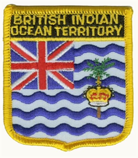 Wappenaufnäher Britisch Indischer Ozean