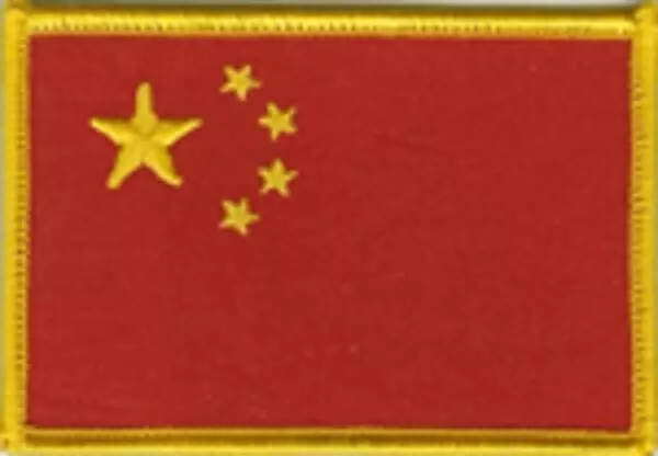 Flaggenaufnäher China