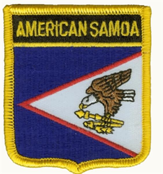 Wappenaufnäher Amerikanisch Samoa