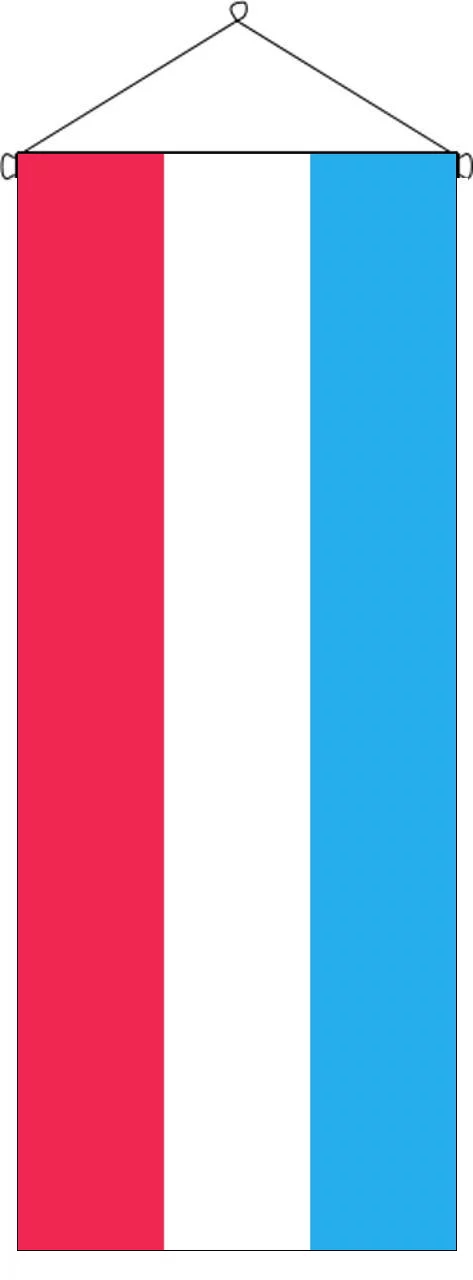 Flaggenbanner Luxemburg