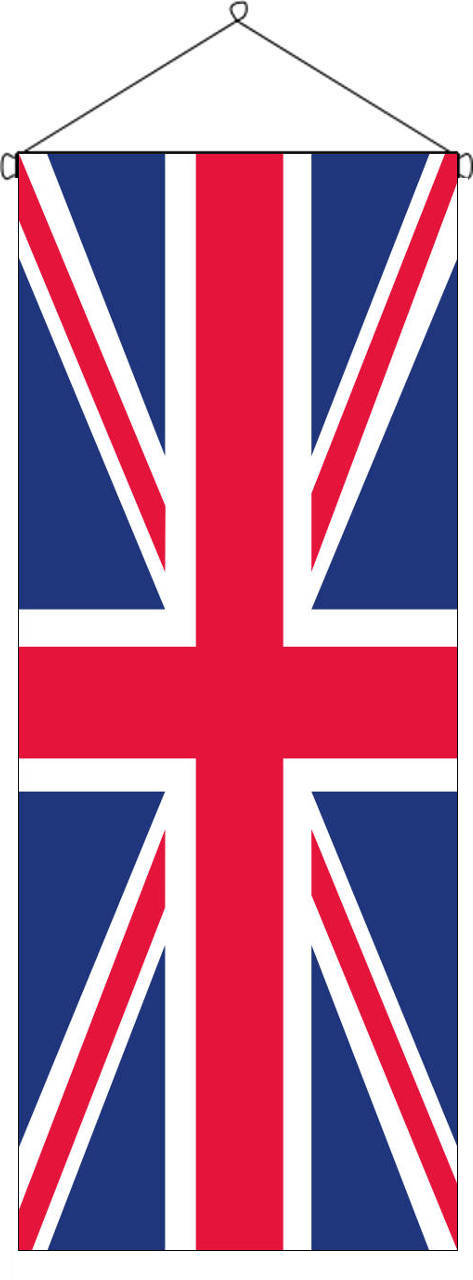 Flaggenbanner Großbritannien