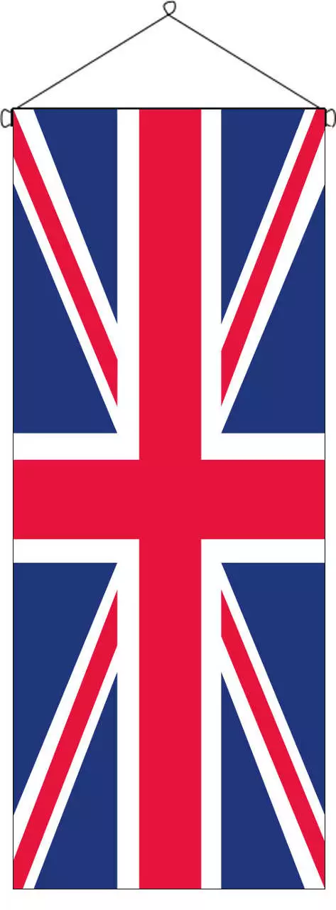 Flaggenbanner Großbritannien