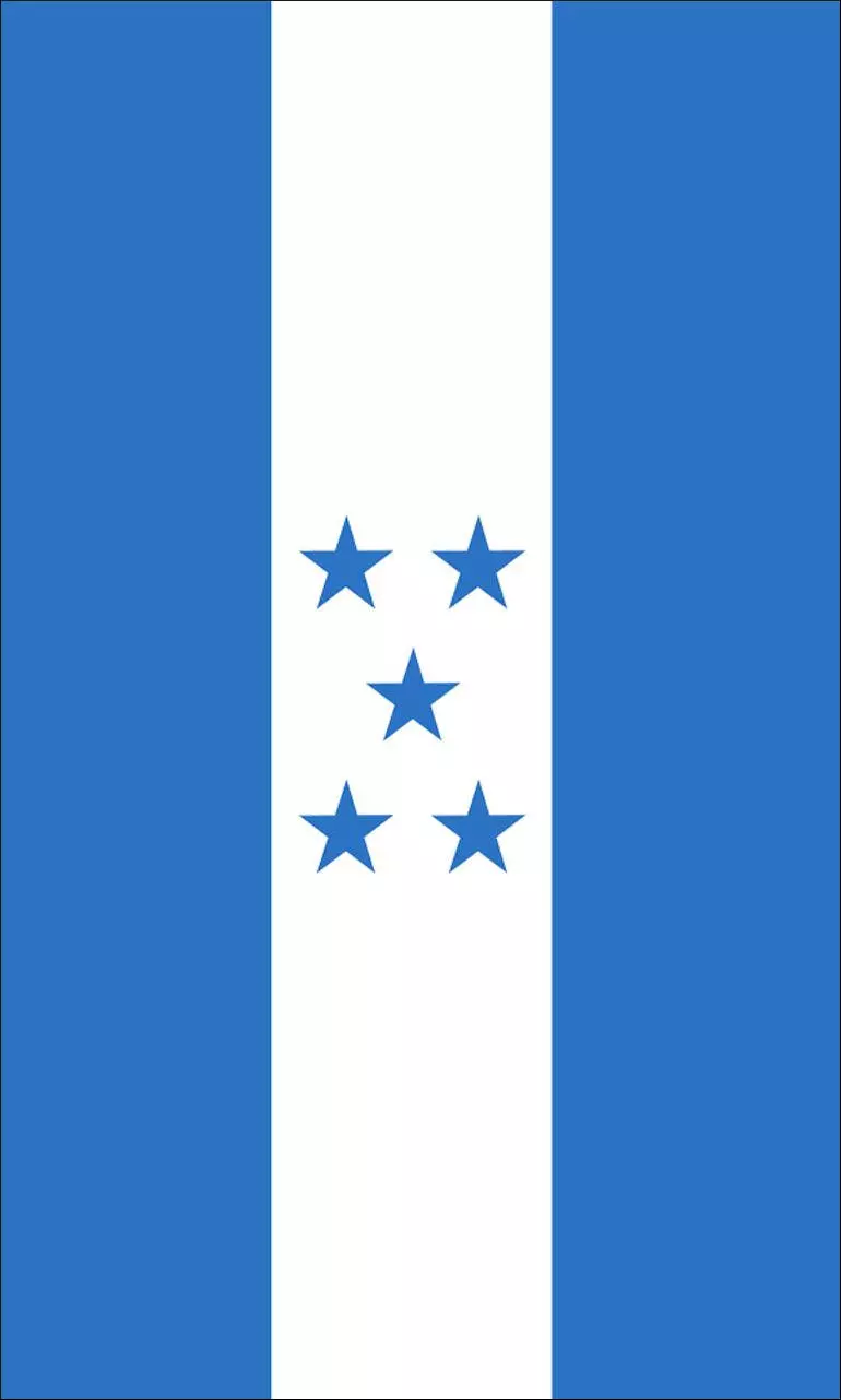 Tischbanner Honduras
