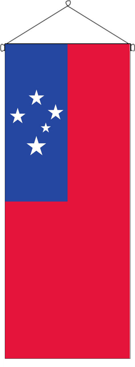 Flaggenbanner Samoa
