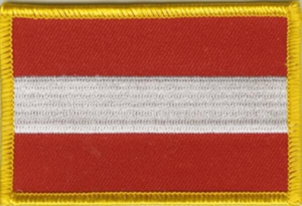Flaggenaufnäher Österreich