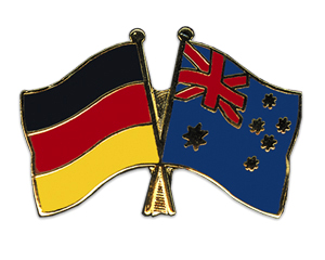 Freundschaftspin Deutschland Australien