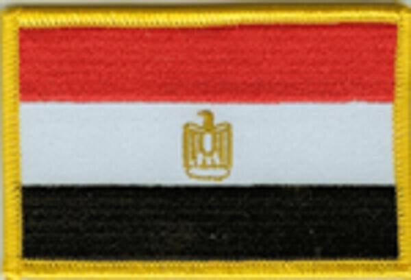 Flaggenaufnäher Ägypten