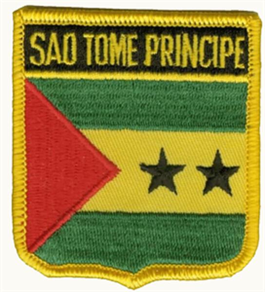 Wappenaufnäher Sao Tome und Principe