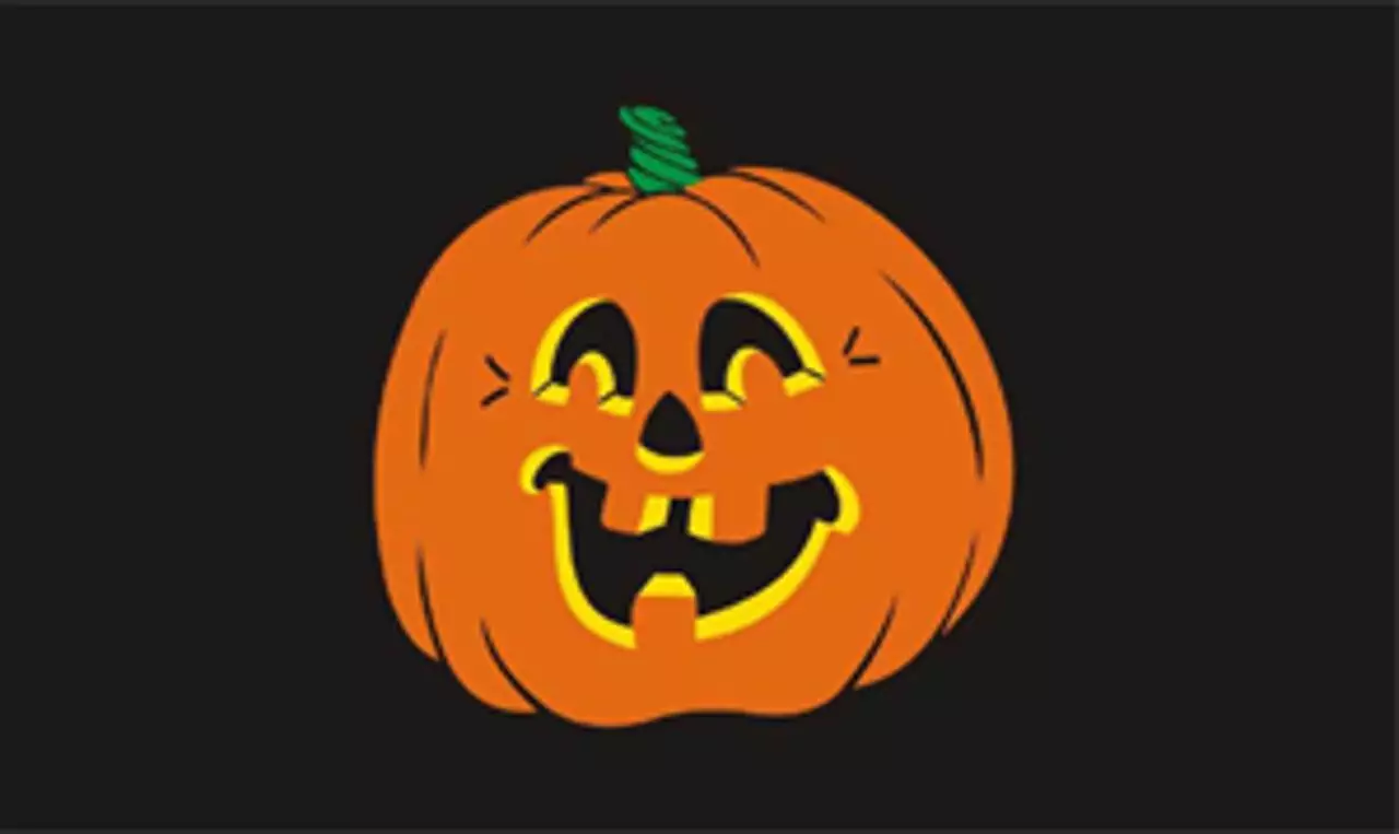 Flagge Halloween Pumpkin
