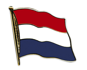 Flaggenpin Niederlande
