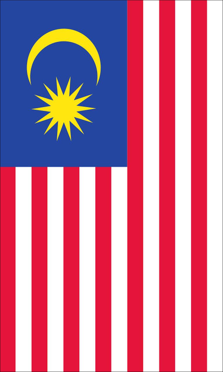 Tischbanner Malaysia