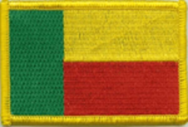 Flaggenaufnäher Benin