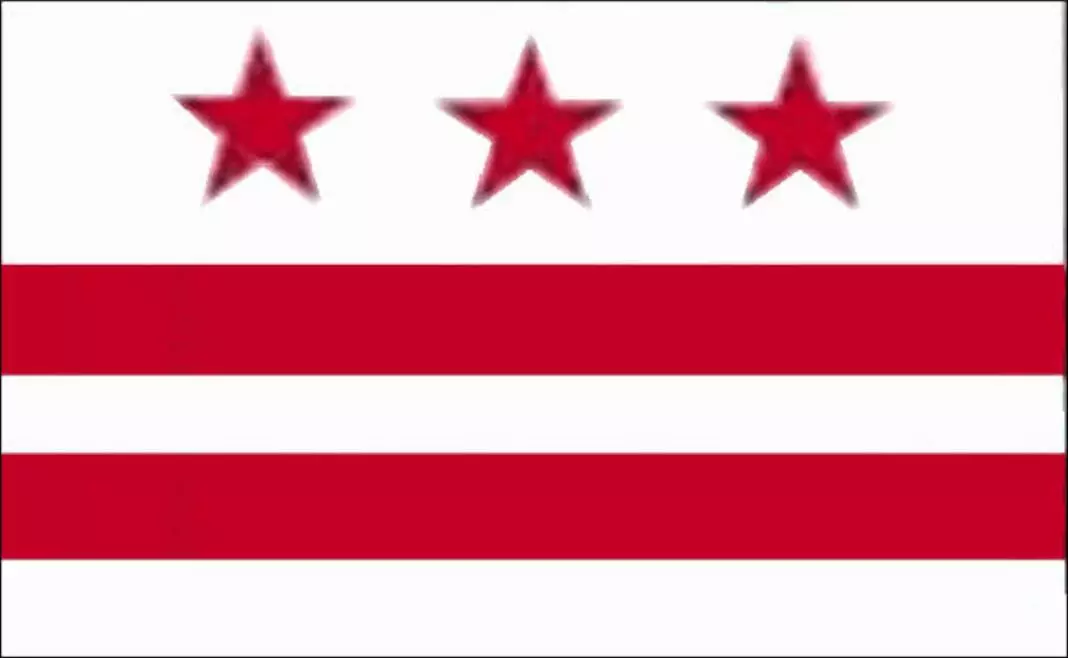 Flagge District of Columbia