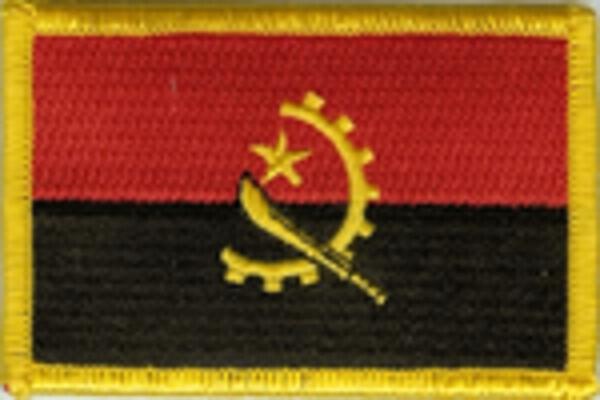 Flaggenaufnäher Angola