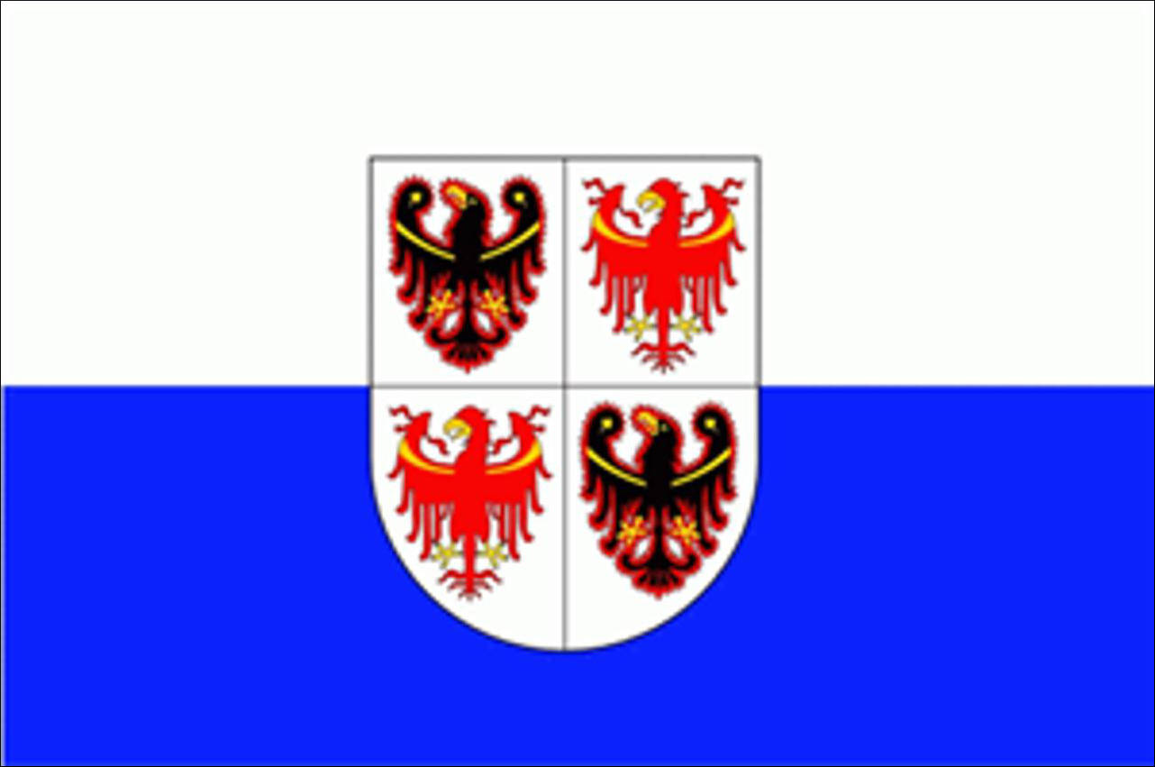 Flagge Trentino-Südtirol