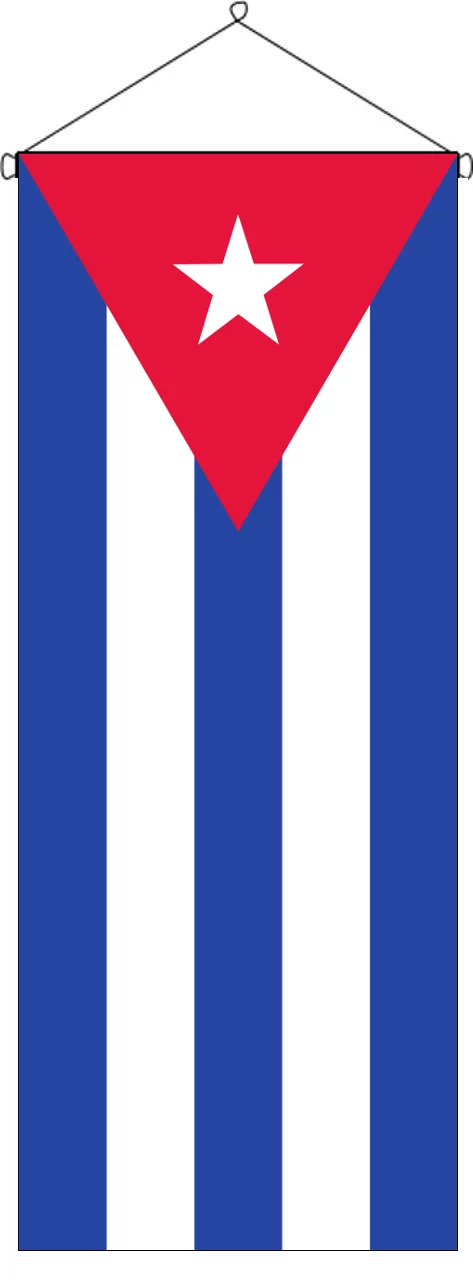 Flaggenbanner Kuba