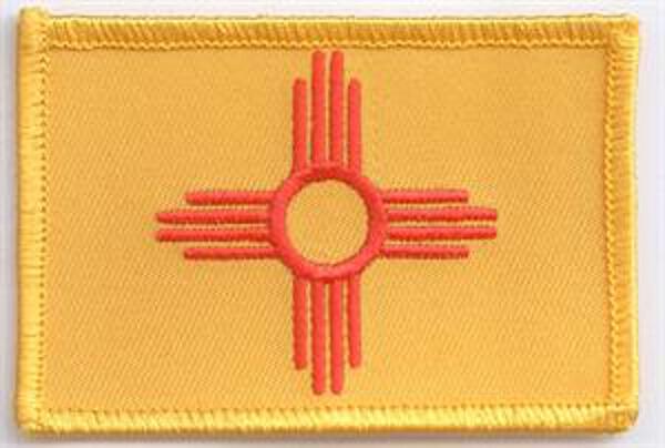 Flaggenaufnäher New Mexico