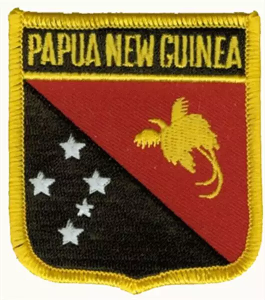 Wappenaufnäher Papua Neuguinea
