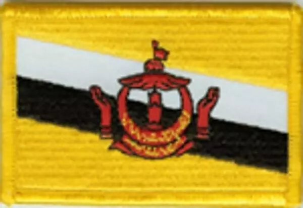 Flaggenaufnäher Brunei