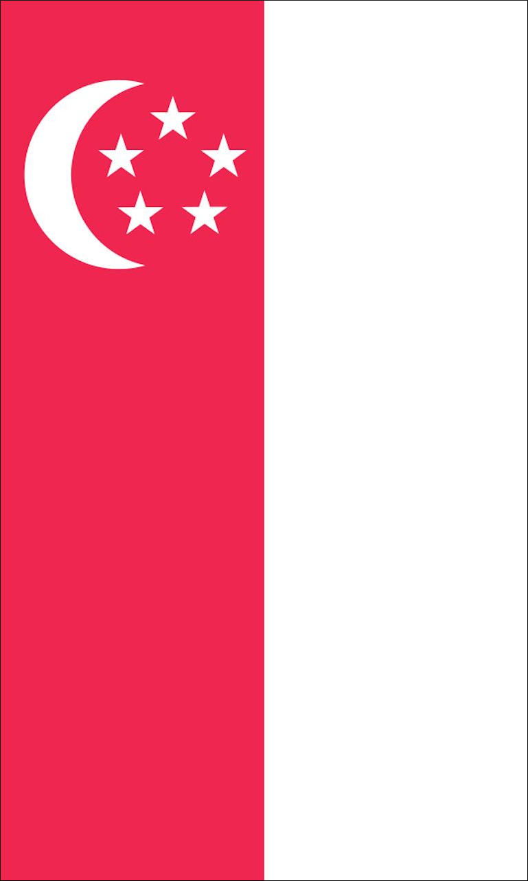 Tischbanner Singapur