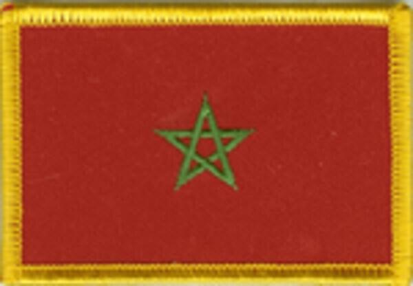 Flaggenaufnäher Marokko