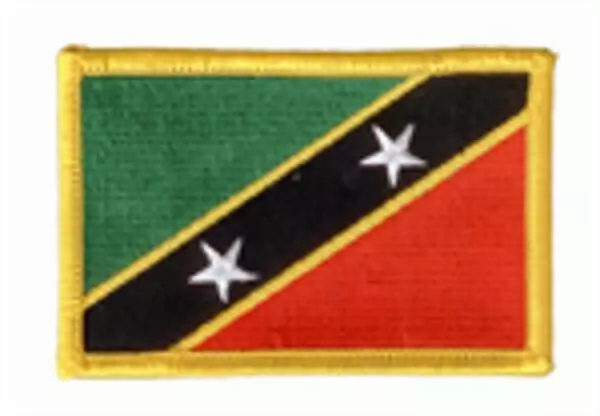 Flaggenaufnäher St. Kitts und Nevis
