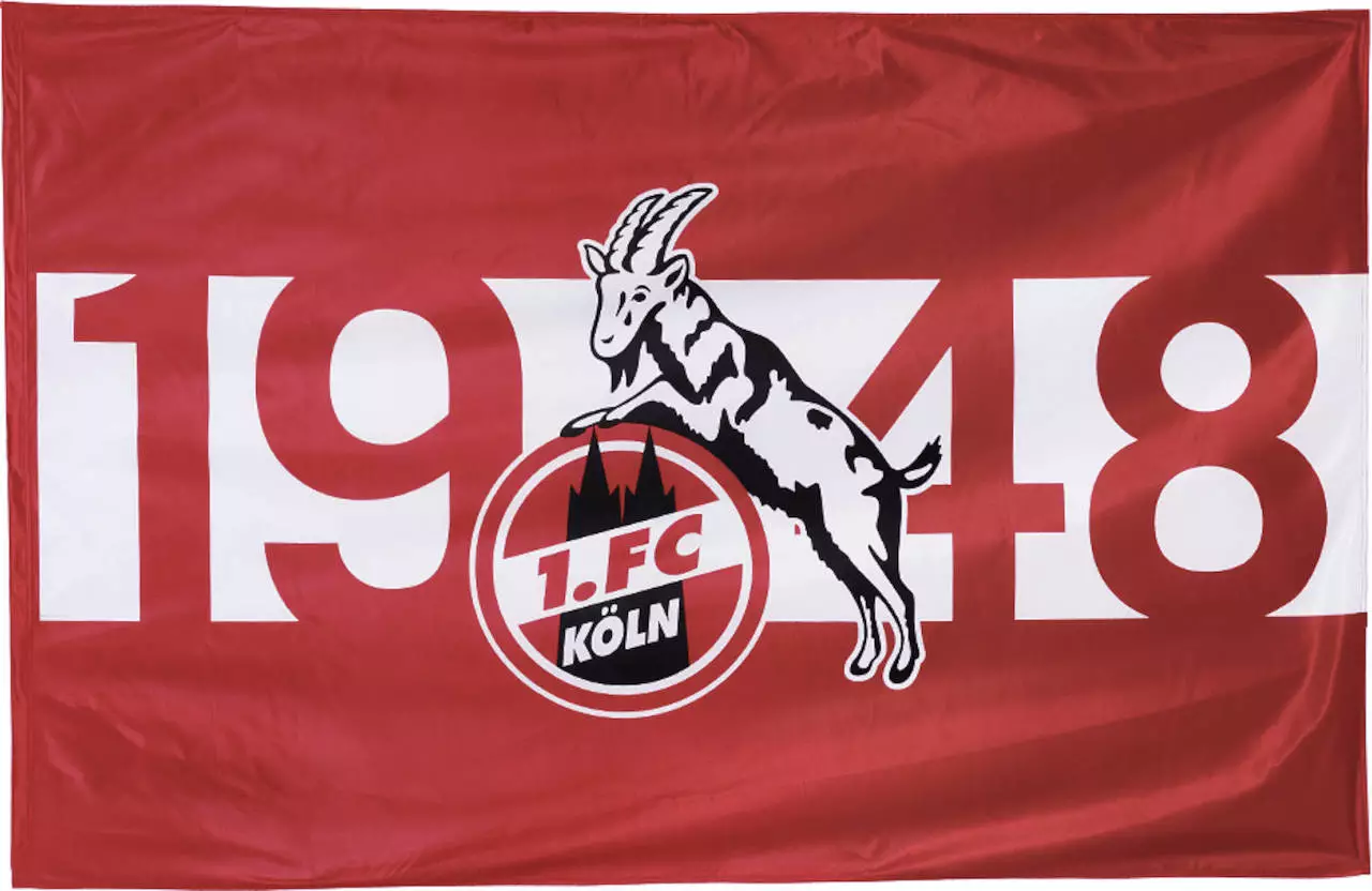 1. FC Köln Schwenkflagge 1948