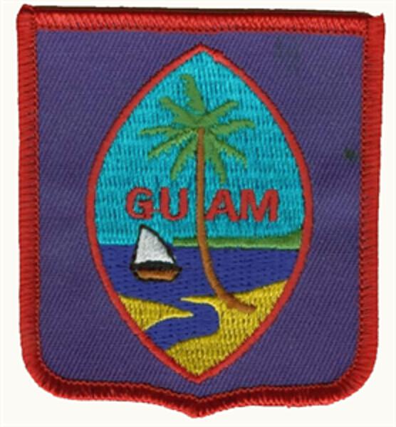 Flaggenaufnäher Guam